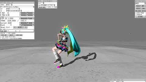 Project DIVA MMD motions port test