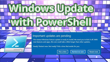 Windows Updates with PowerShell