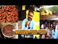 Madurai food tour part1  famous food near meenakshi temple  indian street food 