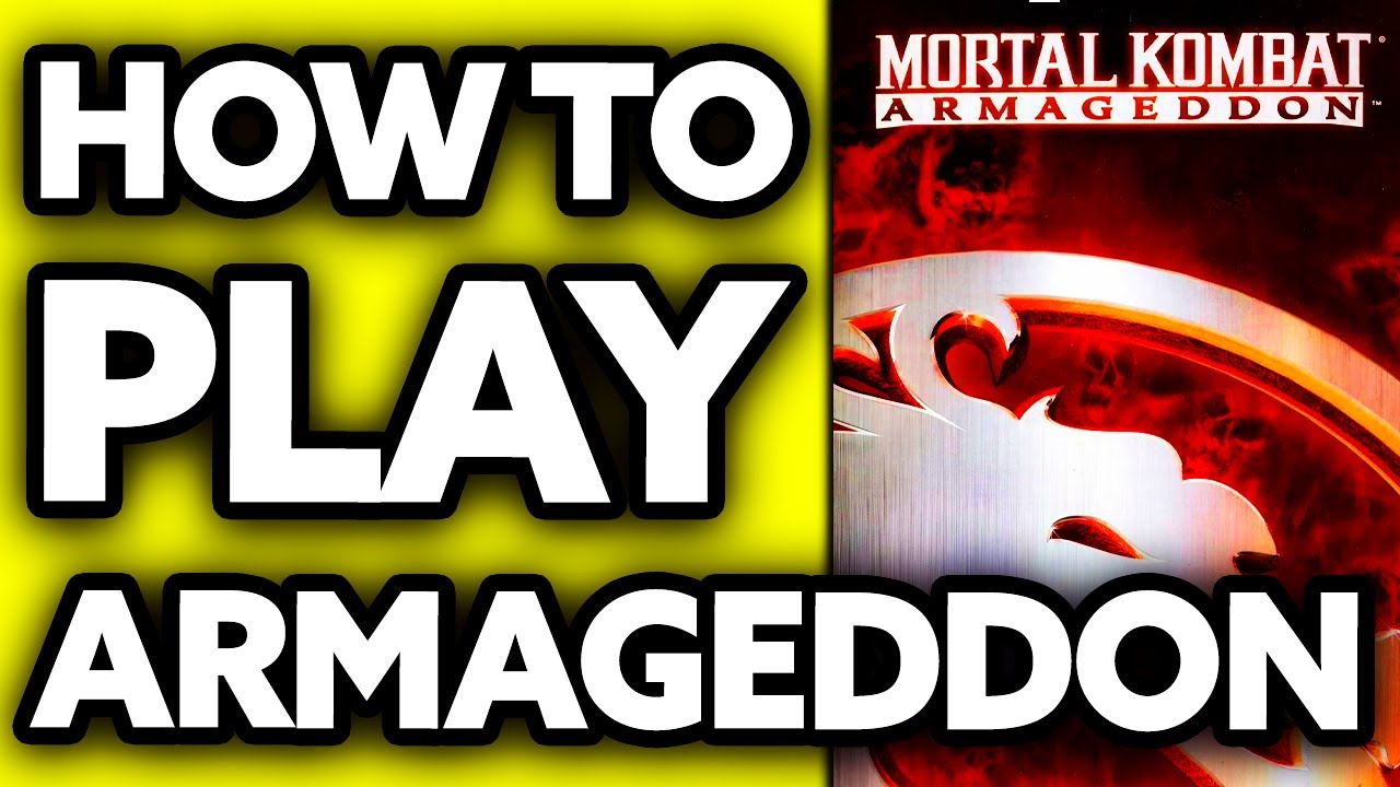 How To Play Mortal Kombat Armageddon ?? - YouTube