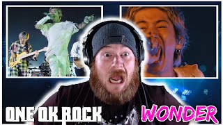ONE OK ROCK - Wonder [Official Video from &quot;Field of Wonder at Stadium&quot;] | AMERICAN REACTION!