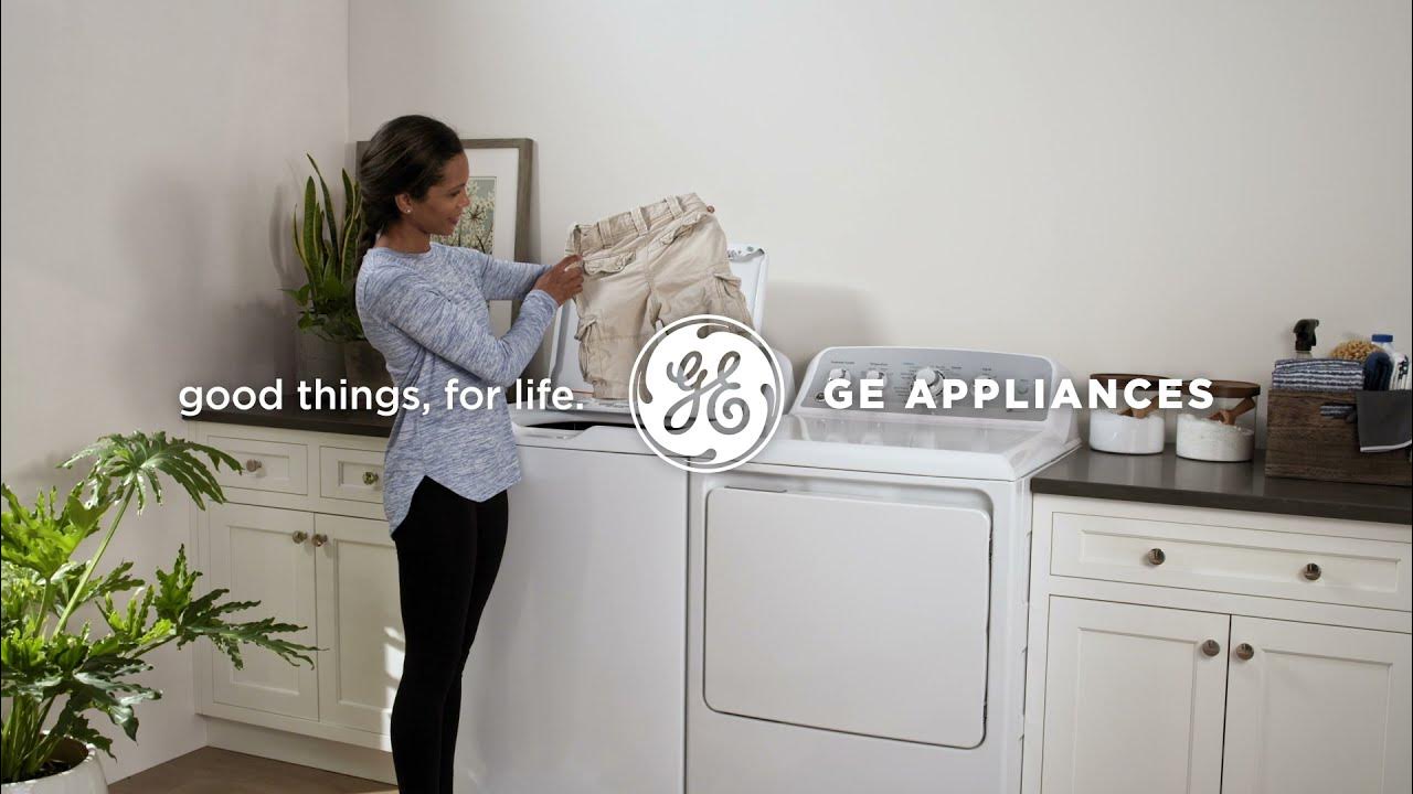 GE Appliances Top Load Washer with a Sanitize with Oxi Cycle YouTube