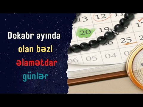 Video: Dekabr Ayında Hara Uçmaq Lazımdır