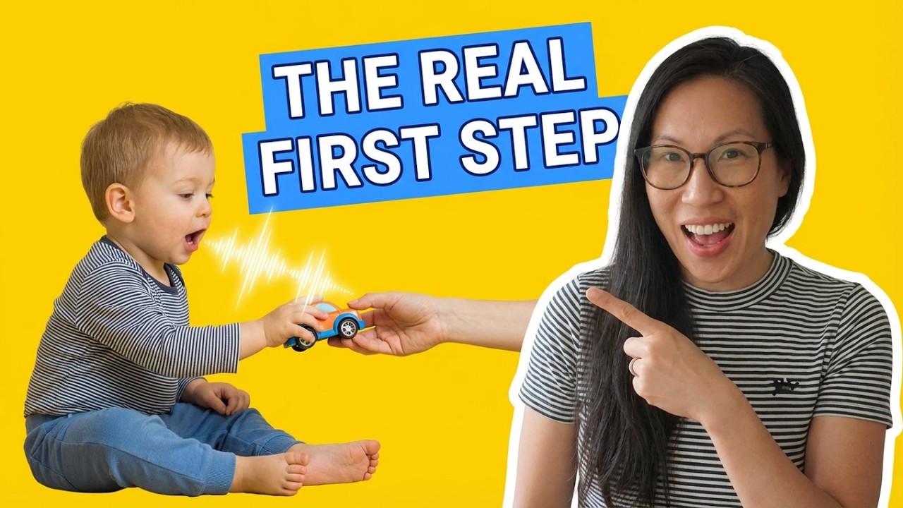 No Talking Yet? Start Here (Most Parents Miss This) - Speech Delay - Step 9