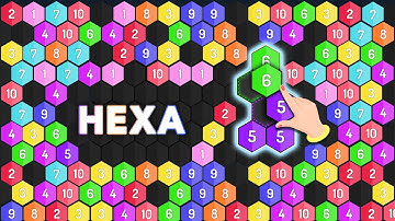 Merge Hexa - Number Puzzle