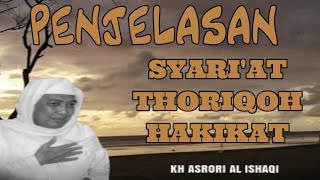 PENJELASAN SYARIAT THORIQOH HAKIKAT - KH. AHMAD ASRORI AL ISHAQI PENJELASAN SYARIAT THORIQOH HAKIKAT - KH. AHMAD ASRORI AL ISHAQI