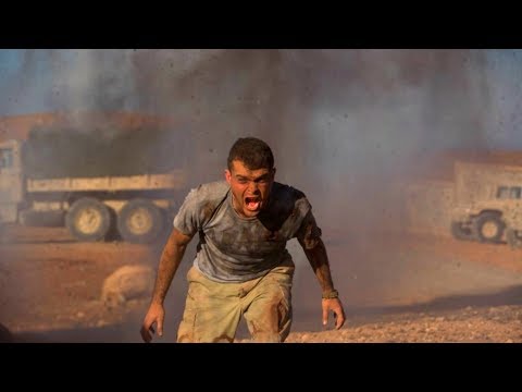 The Yellow Birds (2017) - Military camp gets brutally bombed