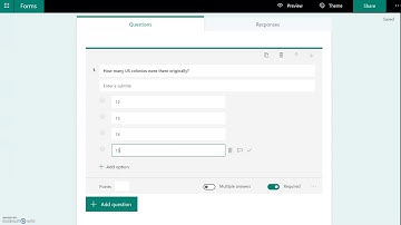Microsoft Forms - Introduction (Video #1)