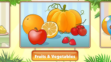 Intellijoy, Kids Connect the dots, part 4, fruits & vegetables