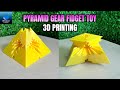 Pyramid Gear Fidget Toy - 3D Printing