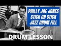 Philly Joe Jones DRUM Lick - Jazz Drum Lessons with John X