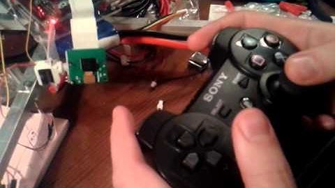 Controlling a servo with Raspberry Pi and a PS3 controller