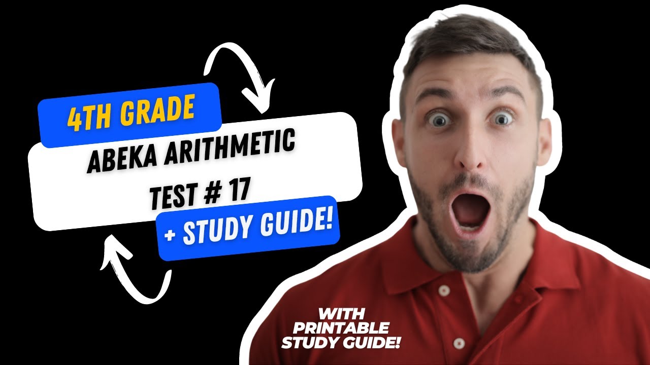 Abeka Academy Ace your 4th Grade Abeka Arithmetic Test 17 YouTube