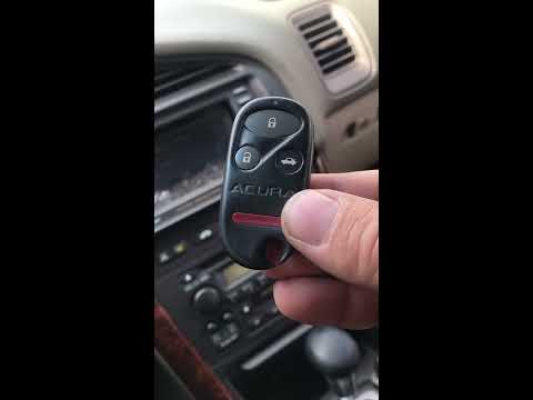 2000 Acura TL Programming Keyless entry remote