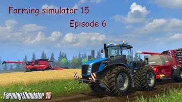 Farming simulator 15 - episode 6 - Collecting grass