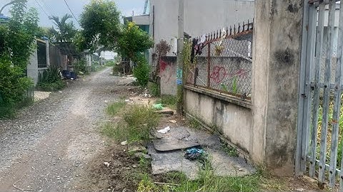 Đất 1/ Nguyễn Thị Dưỡng , Tân Thạnh Đông . dt ngang 13m dài 24m .lh 0909789533