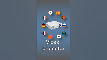 Video Projector in 11 Languages 🎥🌍 | Quick Language Lesson #learnlanguages #polyglotjourney #learn