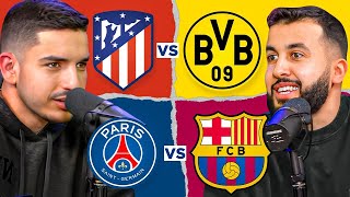 Psg 2-3 Barcelona Atletico Madrid 2-1 Dortmund Sds Live Watchalong