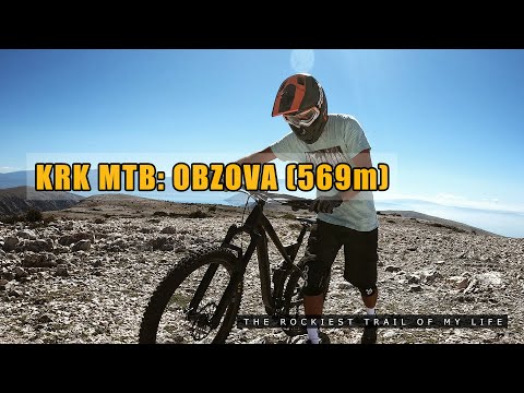 Krk MTB: Obzova (569m) to Draga Baščanska Whole Trail (the rockiest trail of my life)