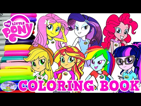 My Little Pony Coloring Book Equestria Girls Compilation Episode Surprise Egg And Toy Collector SETC - YouTube - My Little Pony Coloring Book Equestria Girls Compilation Episode Surprise Egg And Toy Collector SETC - YouTube