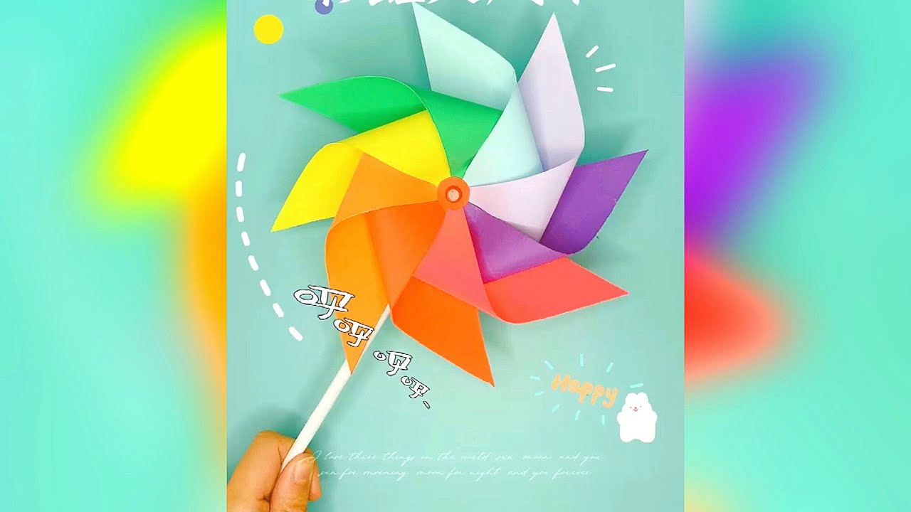 Paper Wind Rose Origami