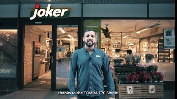 Joker Skippergata makes recycling easy and convenient for passers-by, with TOMRA T70 Single