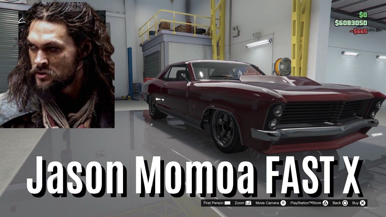 How To Make Jason Momoa FAST X Ford Fairlane GTA ONLINE