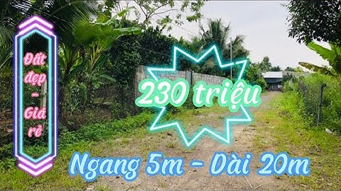 Chỉ 230triệu sở hữu ngay 100m2 đất tại Hưng Lộc - Thống Nhất - Đồng Nai