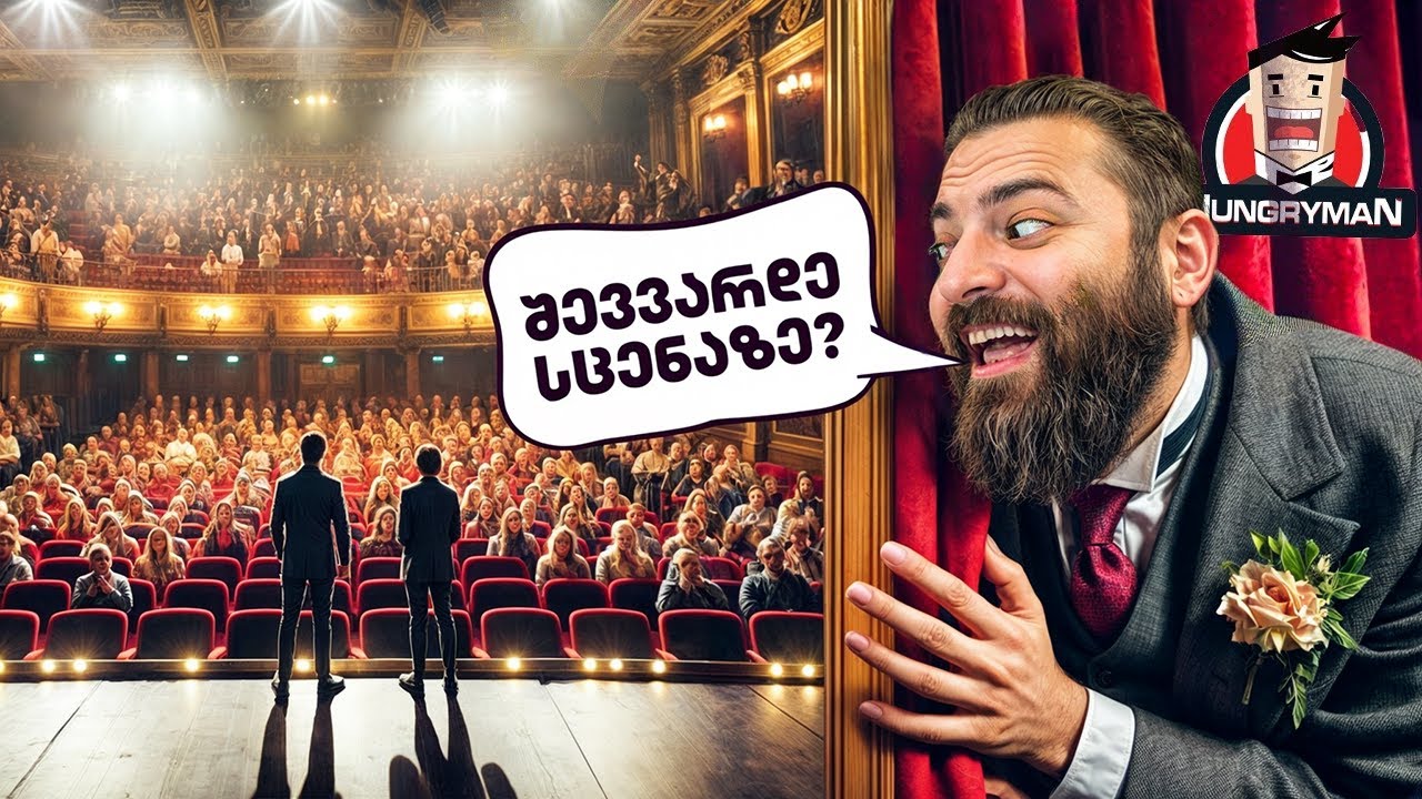შევიპარე სპექტაკლზე როგორც ნამდვილი მონაწილე