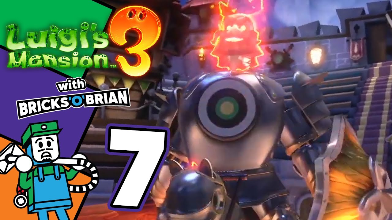 Frights of the Round Table! Luigi's Mansion 3 with Bricks 'O' Brian