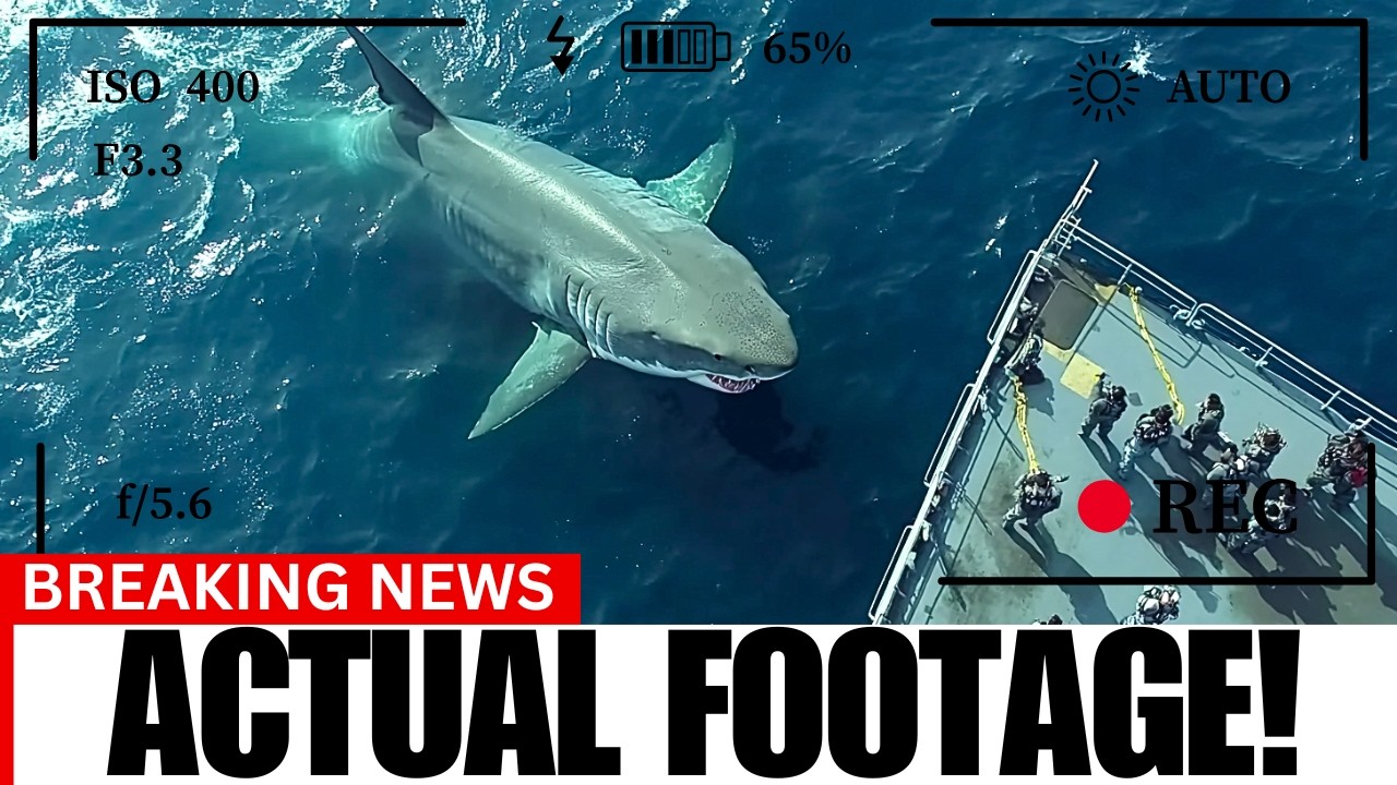U.S. Navy JUST Discovered a Monster Shark BIGGER Than Megalodon! - YouTube