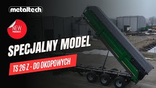 Nowy model przyczep skorupowych Metaltech TS 26 Z 🚜🥔