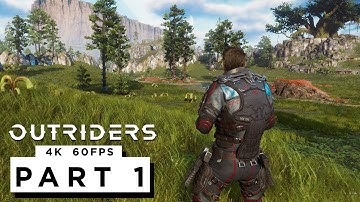 OUTRIDERS Walkthrough Gameplay Part 1 - RTX 3090 MAX SETTINGS (4K 60FPS)