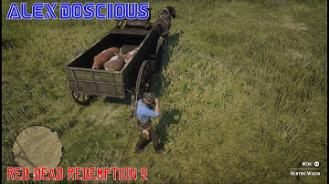 Out with the hunting wagon - RDR2 4k