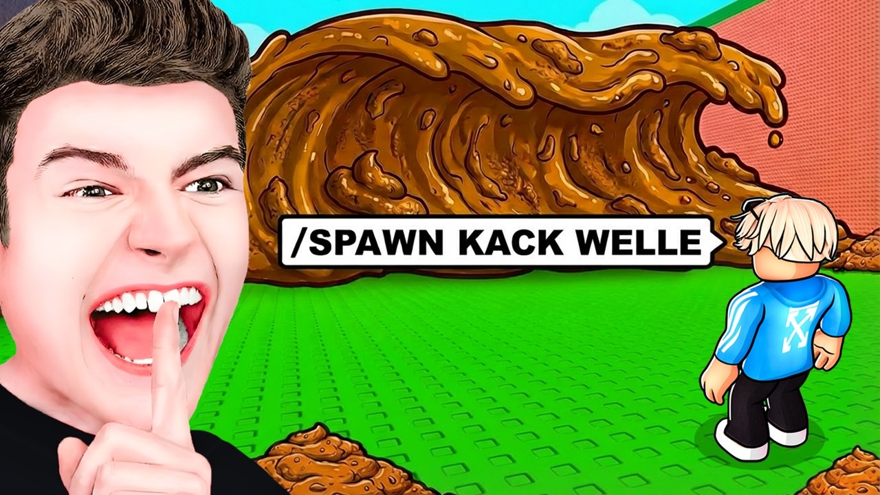 Ich TROLLE als HACKER in Escape Tsunami For Brainrots!