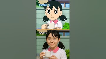 How Doraemon Characters Look in Real Life #shorts #ai #doraemon #youtubeshorts #aivideo