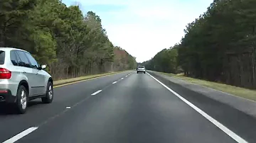 Interstate 95 - South Carolina (Exits 132 to 141) northbound