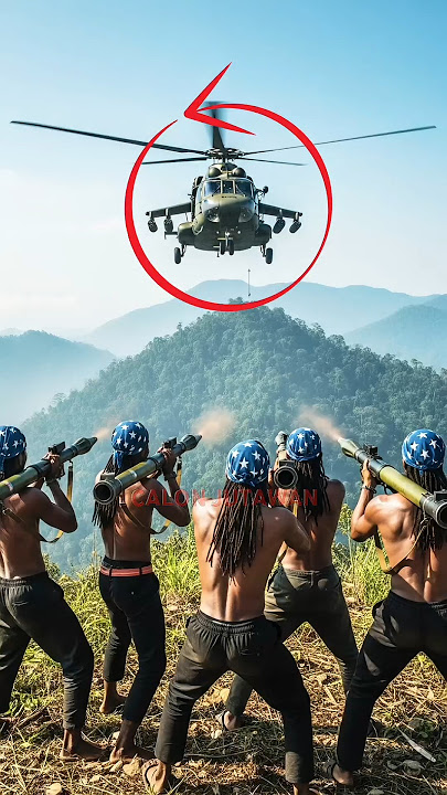 TNI helicopter crashes into KKB members' gunfire 😱‼️#shorts #viralshorts