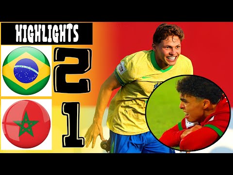 أهداف وملخص مباراة البرازيل والمغرب 2 1 كأس العالم تحت 17 سنة 2025 