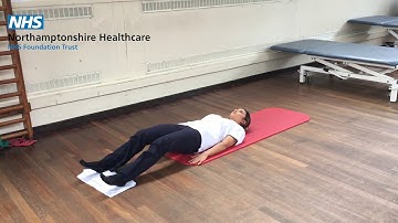 Eccentric glute bridge curl