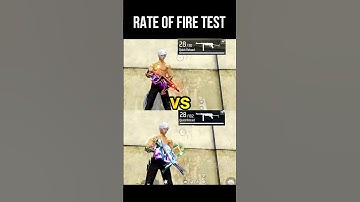 Rate Of Fire Test 🔥 Cobra Mp40 VS Chromasonic Evo Mp40 #freefire #srikantaff #shorts