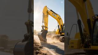 JCB AI ASMR Video || Most Relaxing Excavator Soil Work #jcb #scanstation