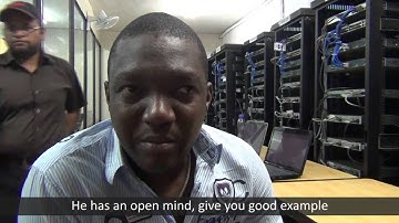 Mr. Lumba Mata of Congo- CCNA R&S Certification