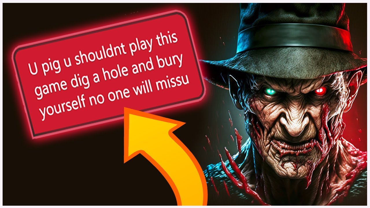 Master Freddy Makes Survivors Rage In The DMs! "YOU PIG YOU SHOULDNT PLAY THIS!"