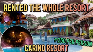 We Rented The Whole Resort For Ourselves