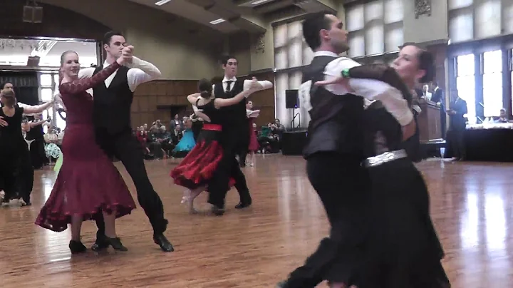 Purdue Ballroom Classic - Bronze Standard Tango Round 2 Flight 1