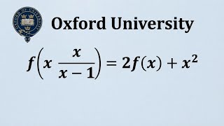 Harvard University Functional Problem | Can you solve ?