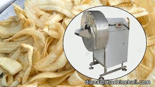 This is video of automatic banana chips slicing machine for cutting
into long chips: email: diana@machinehall.com whatsapp: +8618595717505
skype: dian...