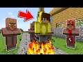 ŞEYTAN KÖYLÜLER ISMETRG'Yİ YAKTI! 😱 - Minecraft