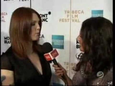 Lisa Cannon interviews Julianne Moore at Tribeca F...
